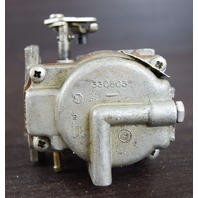 398076 Johnson Evinrude 1987-1988 Top Carburetor 50 HP 2 Cylinder REBUILT!