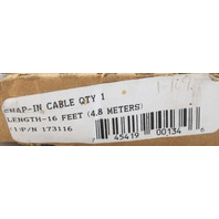 173116 OMC Johnson Evinrude Control Cable 16' NEW OLD STOCK