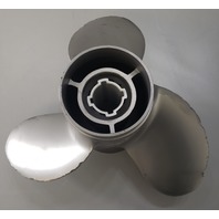 993406 Mercury 1970-2017 Apollo 3 Blade RH Stainless Steel Propeller 10-1/2 x 13