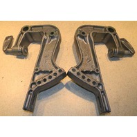 1992-1993 Yamaha Transom Bracket Set 676-43111-03-EK 676-43112-04-EK 40 HP