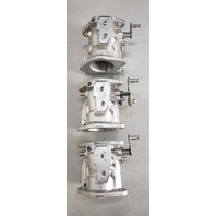 REBUILT! WME-7 C# 3301-9012 Mercury 1980's Carburetor Set 70 75 80 90 HP 3 Cyl