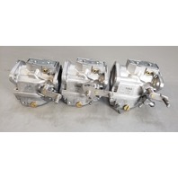 REBUILT! WME-7 C# 3301-9012 Mercury 1980's Carburetor Set 70 75 80 90 HP 3 Cyl