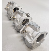 REBUILT! WME-7 C# 3301-9012 Mercury 1980's Carburetor Set 70 75 80 90 HP 3 Cyl