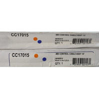 CC17015 Seastar 400 Throttle & Control Cable Set of 2 15' NEW OLD STOCK