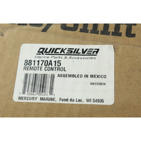 8M0178521 Mercury Side Mount Remote Control 881170A15 8 Pin 15ft Trim New