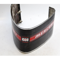 1960'S Mercury 1000 100 HP Cowling Wraparound Shroud Hood Cowl Cowling Cover 13"