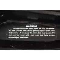 NEW! Universal Boat Planing Fin Whaletail Stabilizer Stamped:  PE13011