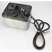 Johnson Evinrude OMC Outboard 1.8 Gallon Oil Tank 2 Wire Supply Line
