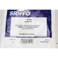 NEW! Sierra Impeller 18-3069 Rep Yamaha 6H3-44352-00-00 Marnier 47-81423M