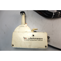Johnson Evinrude Hydro Electric Remote Control Box w/ Harness -Cables & Key OEM