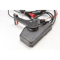OMC Johnson Evinrude Side Mount Control Remote Box W/ Trim Switch, Key & Cables