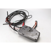 OMC Johnson Evinrude Side Mount Control Remote Box W/ Trim Switch, Key & Cables