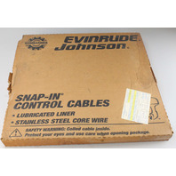 173113 BRP Evinrude Johnson Throttle & Control Cable Set Of 2 13' NEW OLD STOCK