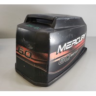 813010T8 Mercury 1991-2006 Black Top Cowl Hood Engine Cover 55 60 HP 3 Cyl