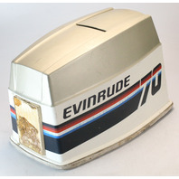 438345 Johnson Evinrude 1997-98 Top Cowling Engine Cover Hood 50 60 70 HP