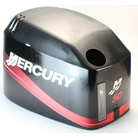 825239A13 Mercury 1997-2010 Top Cover Hood Engine Cowling 30 JET 40 50 HP 3 cyl