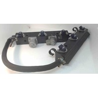 804511 804512 804527 Mercury 1999 Complete Fuel Rail Assembly 135 150 HP TESTED!