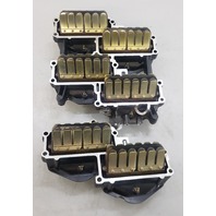 5000887 5000886 Evinrude 2000-05 FICHT Intake Manifolds W/ Reeds 200 225 250 HP