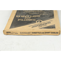 34555A Mercury Quicksilver Control Cable 7' 1"