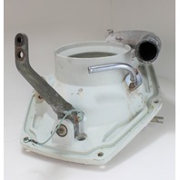 875671 832587 Volvo Penta Transom Shield W/ Steering Arm FRESHWATER!