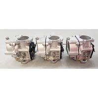 435911 C# 339172 Johnson Evinrude 1992 Carburetor Set 60 65 70 HP 3 Cyl REBUILT!