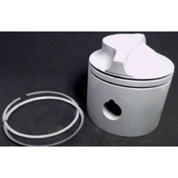 C# 322969 Johnson Evinrude 2-Ring Piston Standard W/ Rings CLEAN