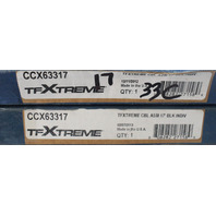 CCX63317 Teleflex Throttle & Control Cable Set of 2 17' NEW OLD STOCK