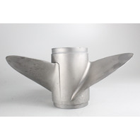 384139 Johnson Evinrude 1968 & UP 13-3/8 x 17 RH Propeller 40 + HP 6 MTH HUB WTY