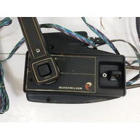 Mercury Quicksilver Side Mount Control Box W/ 15' Harness & Key 8 Prong Plug