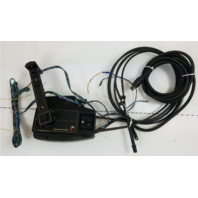 Mercury Quicksilver Side Mount Control Box W/ 15' Harness & Key 8 Prong Plug
