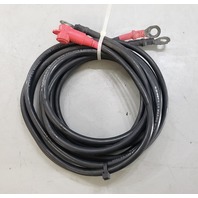 Universal OMC Johnson Evinrude Mercury Yamaha Mariner Suzuki 8' Battery Cables