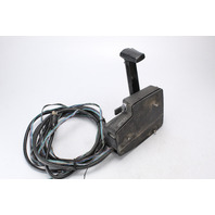 Mercury Quicksilver Side Mount Control Box W/ Trim Switch 15' Harness & Key