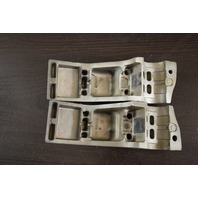 1989-98 Johnson Evinrude Lower Mount Bracket Set 332419 332420 40 48 50 HP 2 Cyl