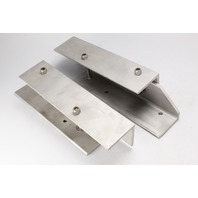 Universal Manual Jack Plate Transom Bracket Set for Outboards 5" Offset