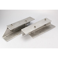 Universal Manual Jack Plate Transom Bracket Set for Outboards 5" Offset