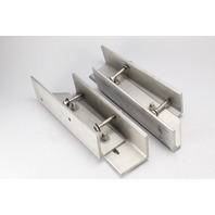 Universal Manual Jack Plate Transom Bracket Set for Outboards 5" Offset