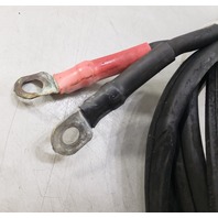 Universal Johnson Evinrude Mercury Mariner Yamaha Battery Cables Light Gauge 7'