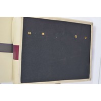 2009 Sea Ray Boat Seat Set 24 x 18 x 4 & 47 x 18 x 4 removed from 18' Bow Rider