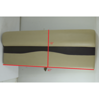 2009 Sea Ray Boat Seat Set 24 x 18 x 4 & 47 x 18 x 4 removed from 18' Bow Rider