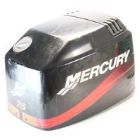 828353T7 Mercury 1994-2010 Hood Engine Cover Cowling 65 JET 75 90 HP 3 Cyl