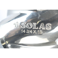 2551-148-18 Solas 1976 & UP RH Titan SS 14-3/4 x 18 Propeller 90 100 115 120+ HP