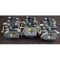 438272 438273 Johnson Evinrude 1996-2001 Carburetor Set 25 35 HP 3 Cyl REBUILT
