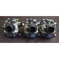 438272 438273 Johnson Evinrude 1996-2001 Carburetor Set 25 35 HP 3 Cyl REBUILT