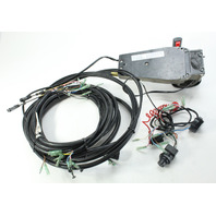 Suzuki Concealed Side Mount Control Box Trim Harness 12' Cables Push Open