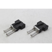 387796 Johnson Evinrude 1978-2001 Lower Rubber Mount Set Of (2) 60 65 70 75 HP