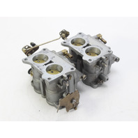 389989 389988 324955 Johnson Evinrude Carburetor Set 100 HP V4 1979 REBUILDABLE