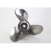 14-1/2 x 24 Stainless Steel Propeller Johnson Evinrude Suzuki 15 Spline 6 MO WTY