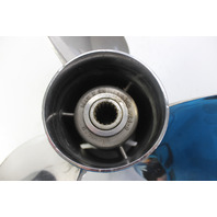 14-1/2 x 24 Stainless Steel Propeller Johnson Evinrude Suzuki 15 Spline 6 MO WTY