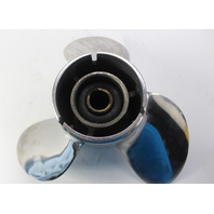 14-1/2 x 24 Stainless Steel Propeller Johnson Evinrude Suzuki 15 Spline 6 MO WTY