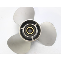 Johnson Evinrude Solas RH STT 13-3/8 X 17 Propeller 60 65 70 + HP 6 MO HUB WTY